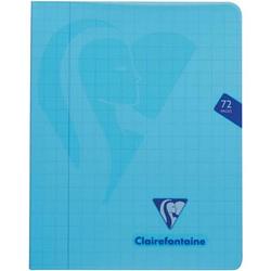 Foto van Clairefontaine schrift mimesys voor ft a5, 72 bladzijden, kaft in pp, geruit 10 mm, geassorteerde kleuren