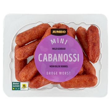 Foto van Jumbo mini cabanossi droge worst 100g