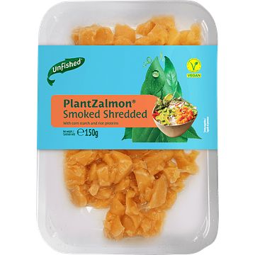 Foto van Unfished plantzalmon snippers 150g bij jumbo