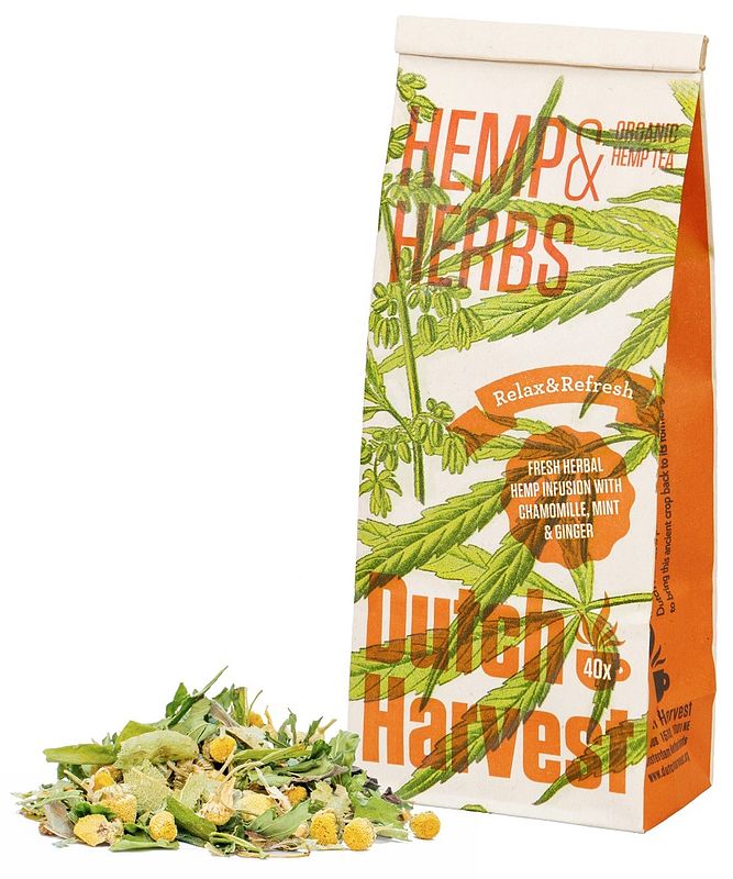 Foto van Dutch harvest hennep thee hemp & herbs