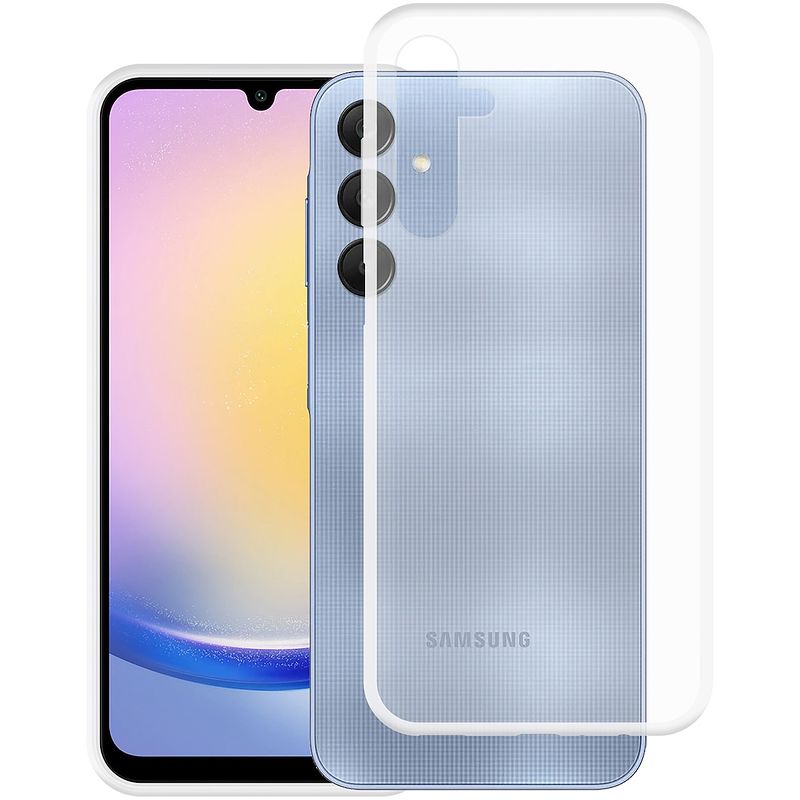 Foto van Just in case soft tpu case voor samsung a25 telefoonhoesje transparant