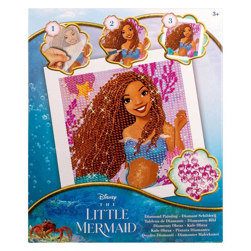 Foto van Canenco the little mermaid mozaiek strass steentjes