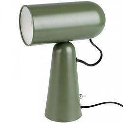 Foto van Giga meubel gm tafellamp groen metaal - 18x8,5x26,5cm - lamp vesper