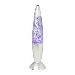 Foto van Led glitterlamp - ø9.5x36 cm