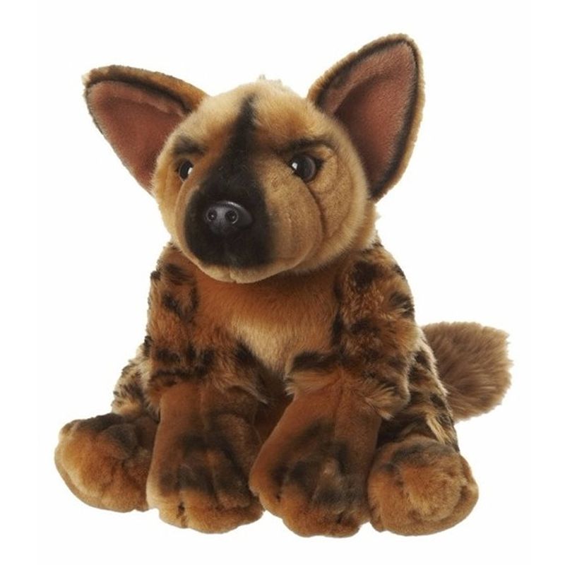 Foto van Pluche knuffel hyena 18 cm - knuffeldier