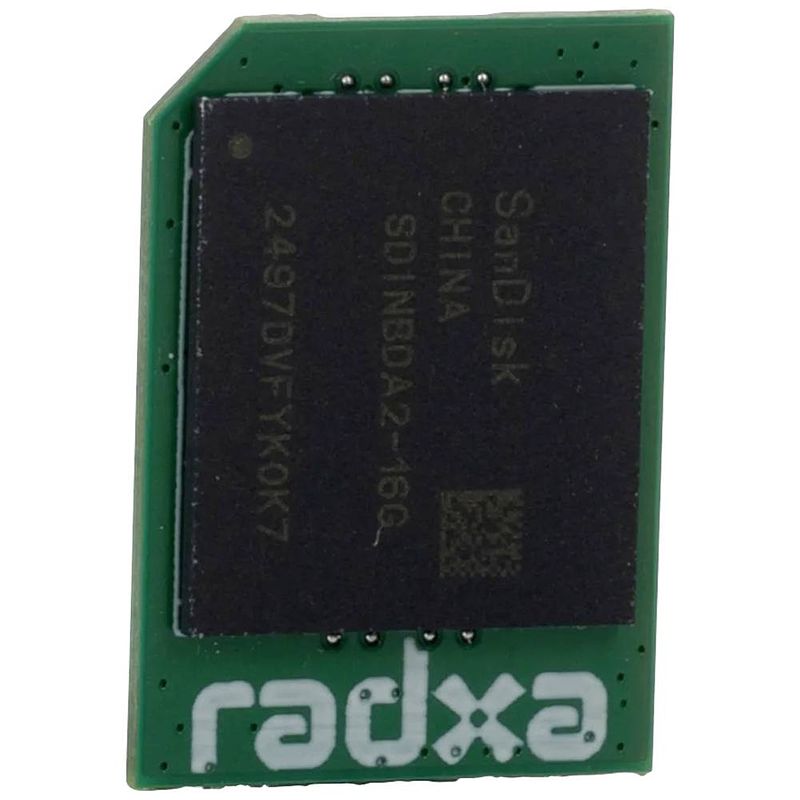Foto van Radxa va001-64g besturingssysteem 64 gb geschikt voor serie: rock pi