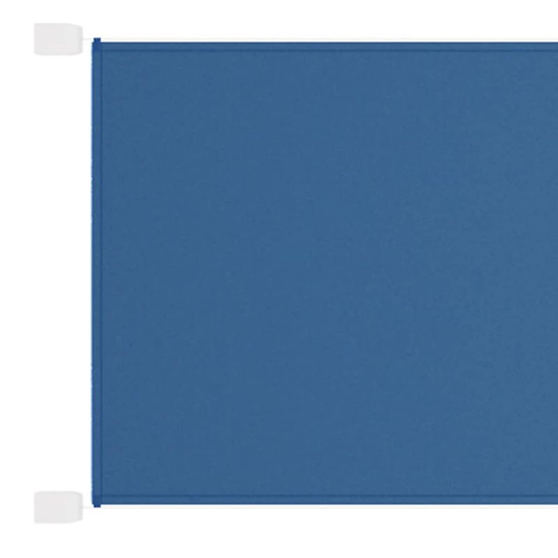 Foto van Vidaxl luifel verticaal 60x800 cm oxford stof blauw