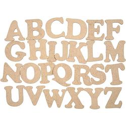 Foto van Creotime houten letters alfabet 4 cm 26 stuks