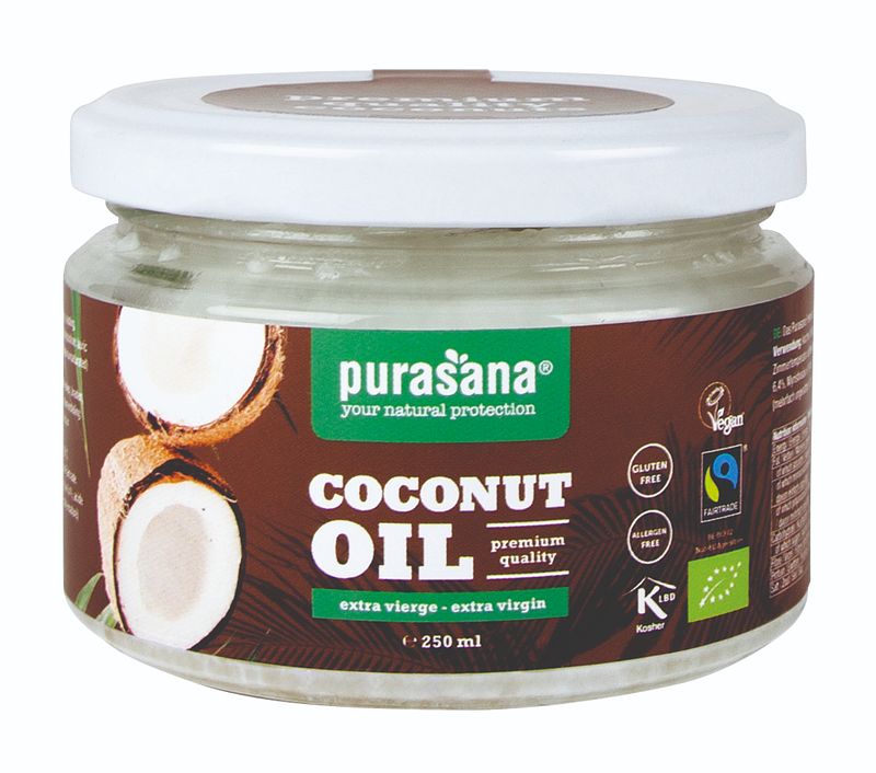 Foto van Purasana coconut oil