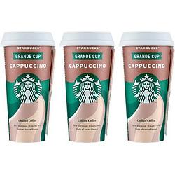 Foto van Starbucks chilled coffee cappuccino ijskoffie 3 x 330ml bij jumbo