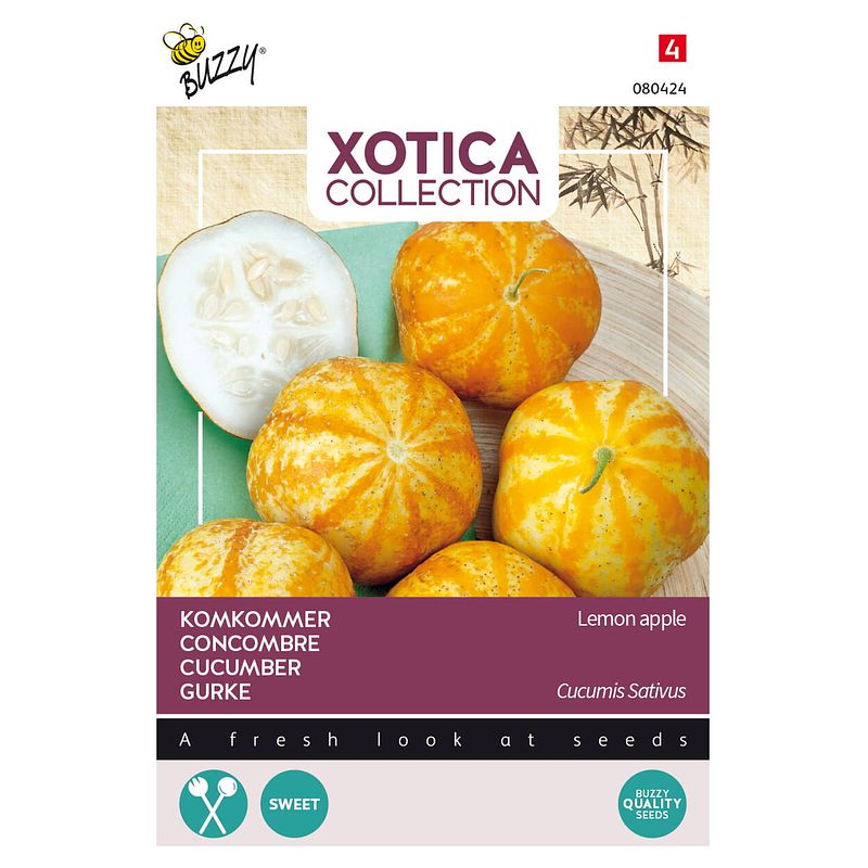 Foto van Buzzy - xotica komkommer lemon apple