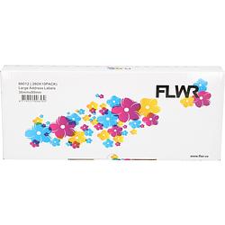 Foto van Flwr dymo 99012 10-pack 36 mm x 89 mm wit labels