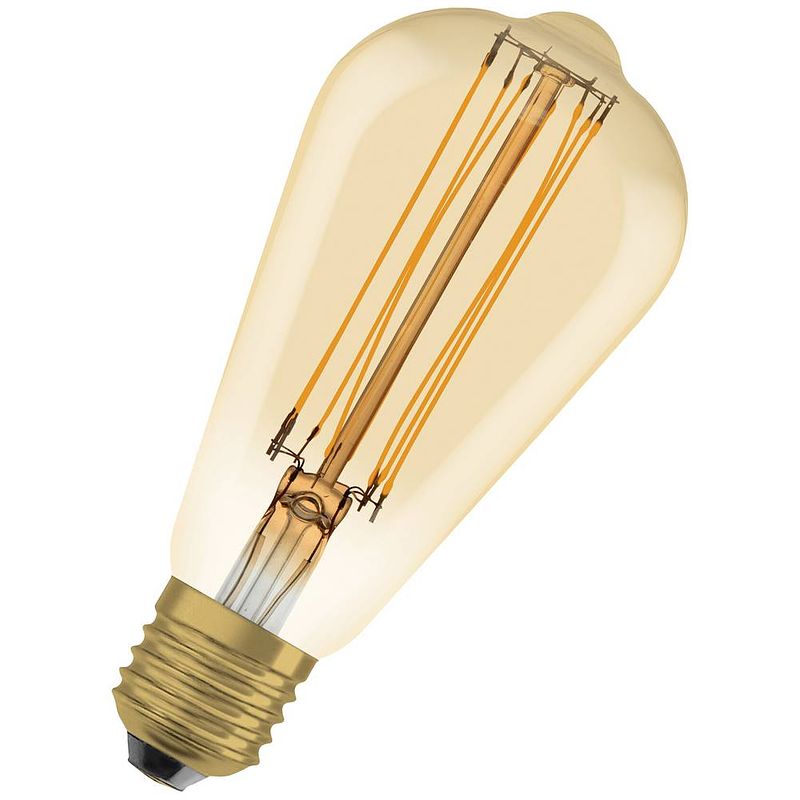 Foto van Osram 4058075761513 led-lamp energielabel g (a - g) e27 ballon 5.8 w = 40 w warmwit (ø x h) 64 mm x 64 mm 1 stuk(s)