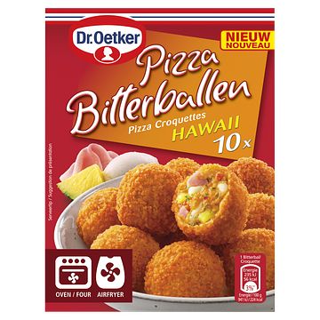 Foto van Dr. oetker pizzabitterballen hawaii 250g bij jumbo