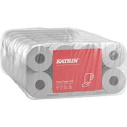 Foto van Katrin toiletpapier, 2-laags, 400 vel per rol, pak van 8 rollen 6 stuks
