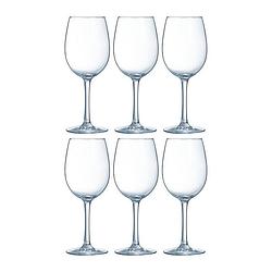 Foto van 6x wijnglas/wijnglazen vina vap voor rode wijn 260 ml - wijnglazen