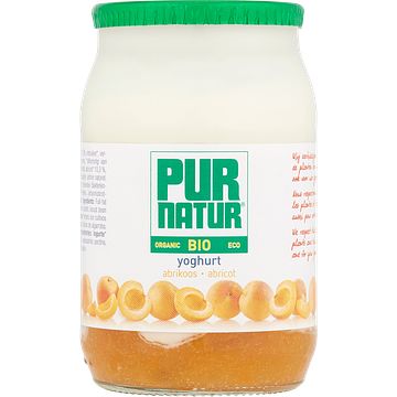 Foto van Pur natur bio yoghurt abrikoos 150g bij jumbo