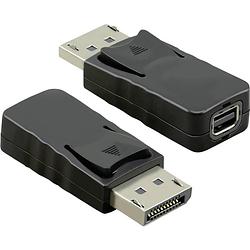 Foto van Value 12.99.3160 adapter [1x displayport stekker - 1x mini-displayport bus] zwart