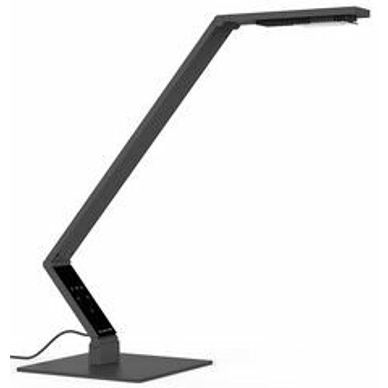 Foto van Luctra® table linear base led-bureaulamp - biologisch effectief licht -dimbaar - zwart aluminium