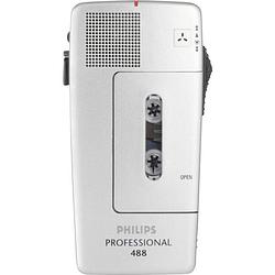 Foto van Philips pocket memo 488 analoog dicteerapparaat zilver