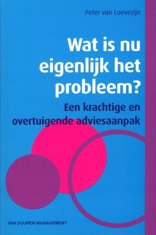 Foto van Wat is nu eigenlijk het probleem? - peter van loevezijn - ebook (9789089651143)