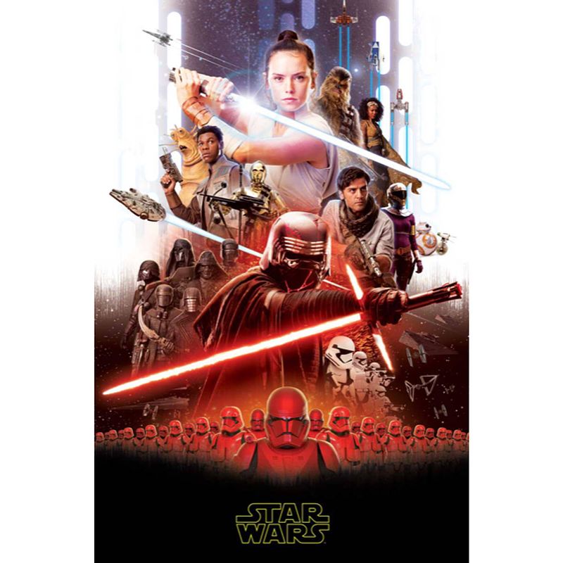 Foto van Star wars 9 fleeceplaid - 100 x 150 cm - multi