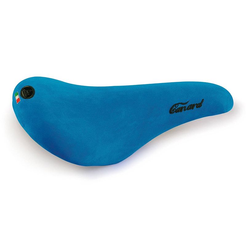 Foto van Selle monte grappa zadel canard 285 x 160 mm heren blauw