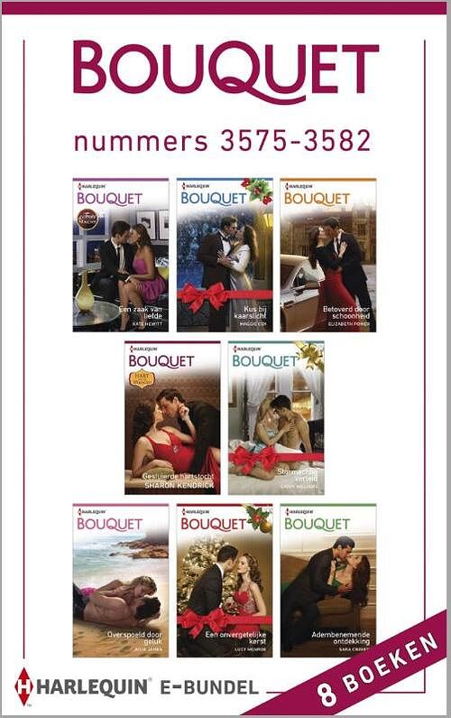 Foto van Bouquet e-bundel nummers 3575-3582 (8-in-1) - cathy williams - ebook (9789402507287)