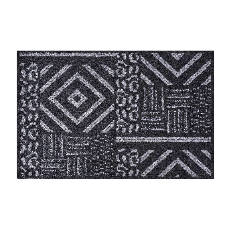 Foto van Md entree - schoonloopmat - ambiance - aztec grey - 50 x 75 cm