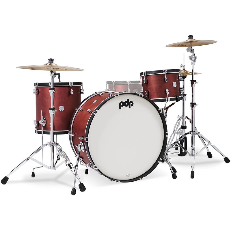 Foto van Pdp drums pdcc2613oe concept classic oxblood stain 3d. shellset