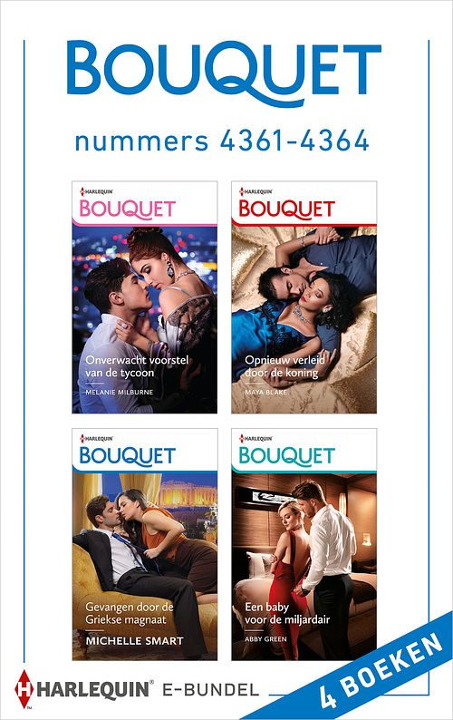 Foto van Bouquet e-bundel nummers 4361 - 4364 - abby green - ebook (9789402556971)