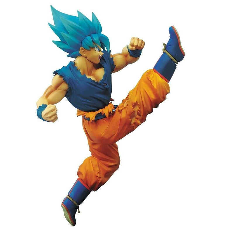 Foto van Banpresto verzamelfiguur dragon ball super: super saiyan son goku 16 cm