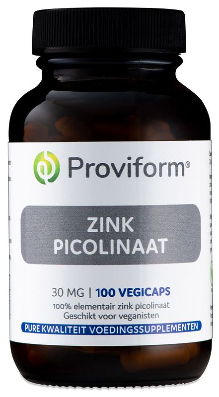 Foto van Proviform zink picolinaat 30mg capscules 100st