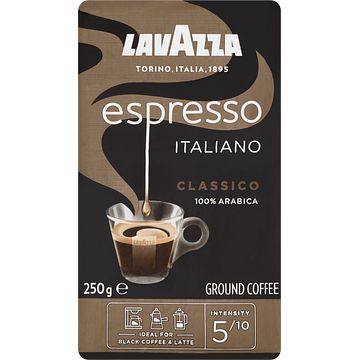 Foto van Lavazza espresso italiano classico gemalen / filterkoffie 250g bij jumbo
