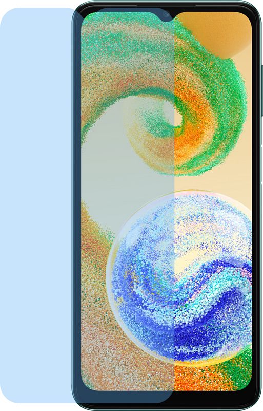 Foto van Bluebuilt samsung galaxy a54 blauw licht filter screenprotector glas