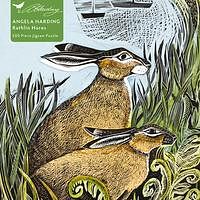 Foto van Adult jigsaw puzzle angela harding: rathlin hares (500 pieces) - puzzel;puzzel (9781839643071)