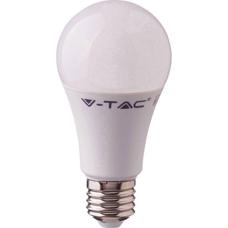 Foto van V-tac vt-212 led-lamp energielabel f (a - g) e27 peer 11 w = 75 w warmwit (ø x l) 60 mm x 120 mm 1 stuk(s)