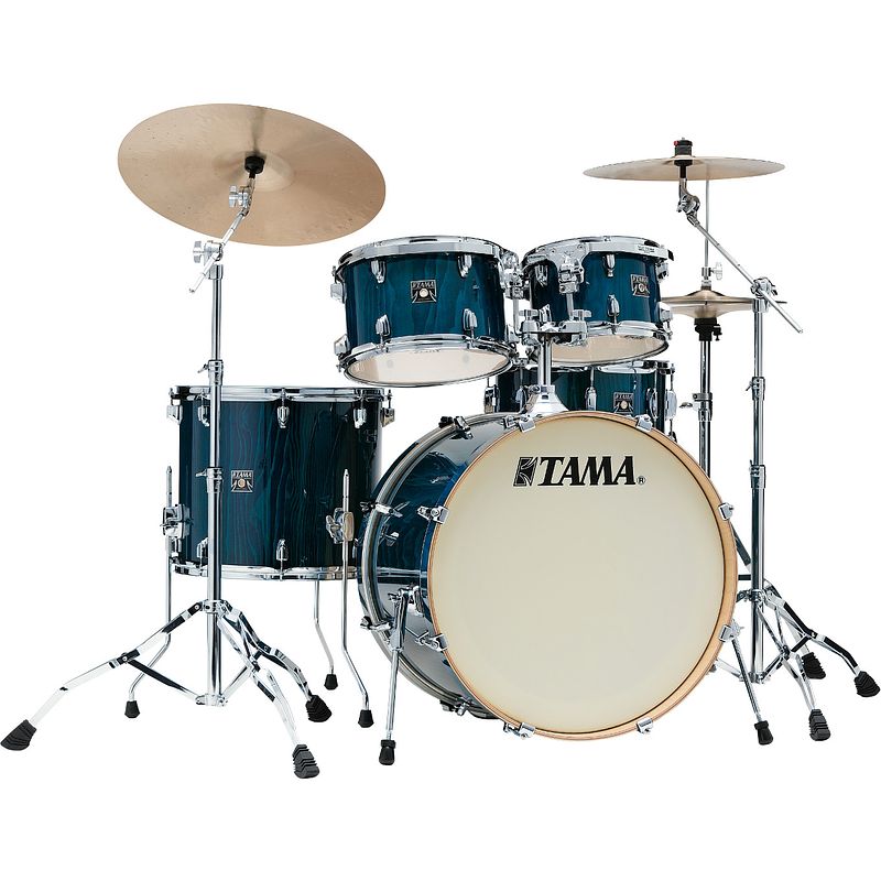 Foto van Tama cl52krs superstar classic gloss sapphire lacebark pine 5-delige shellset