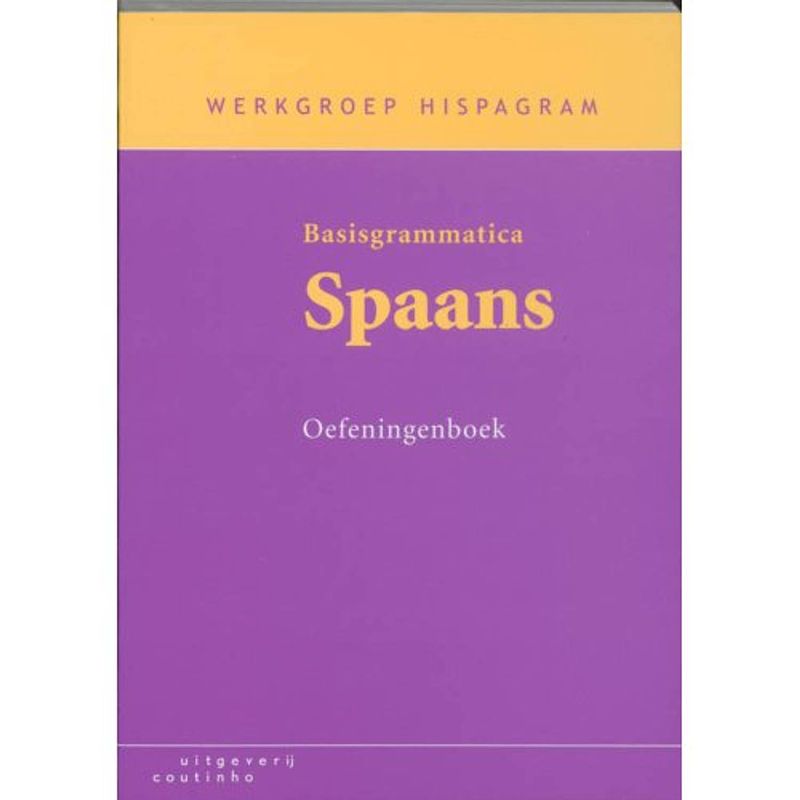 Foto van Basisgrammatica spaans / oefeningenboek