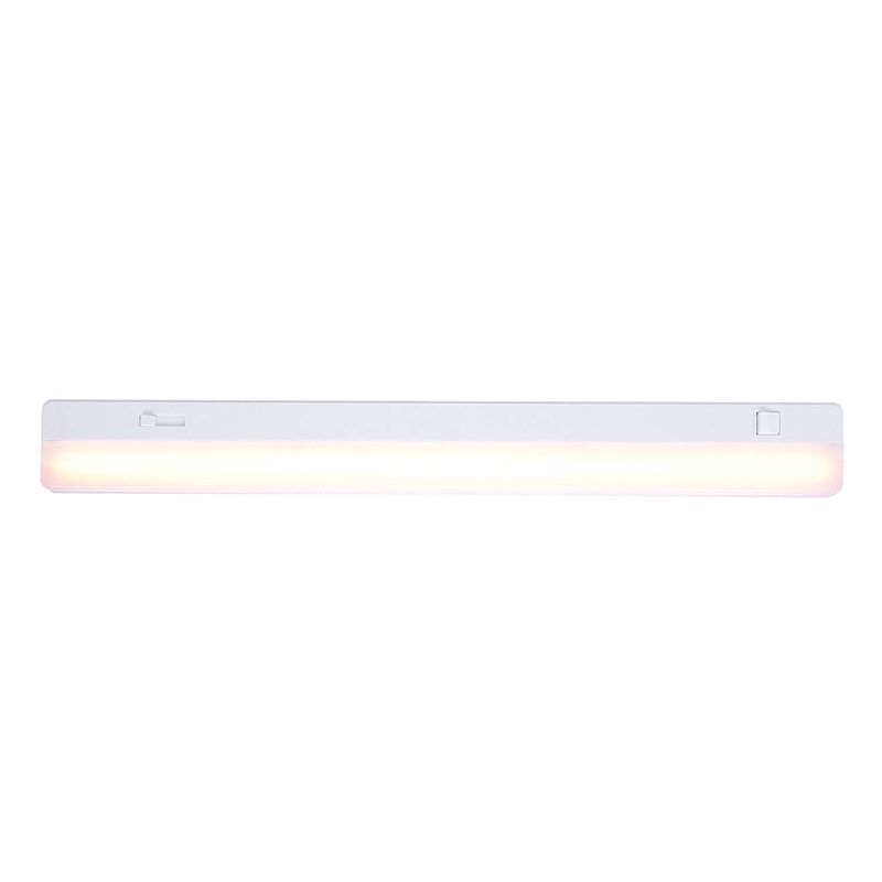 Foto van Moderne wandlamp - mexlite - kunststof - modern - led - l: 11cm - voor binnen - woonkamer - eetkamer - wit