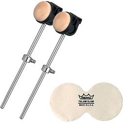 Foto van Tama wood beater set voor iron cobra pedalen incl. falam slam