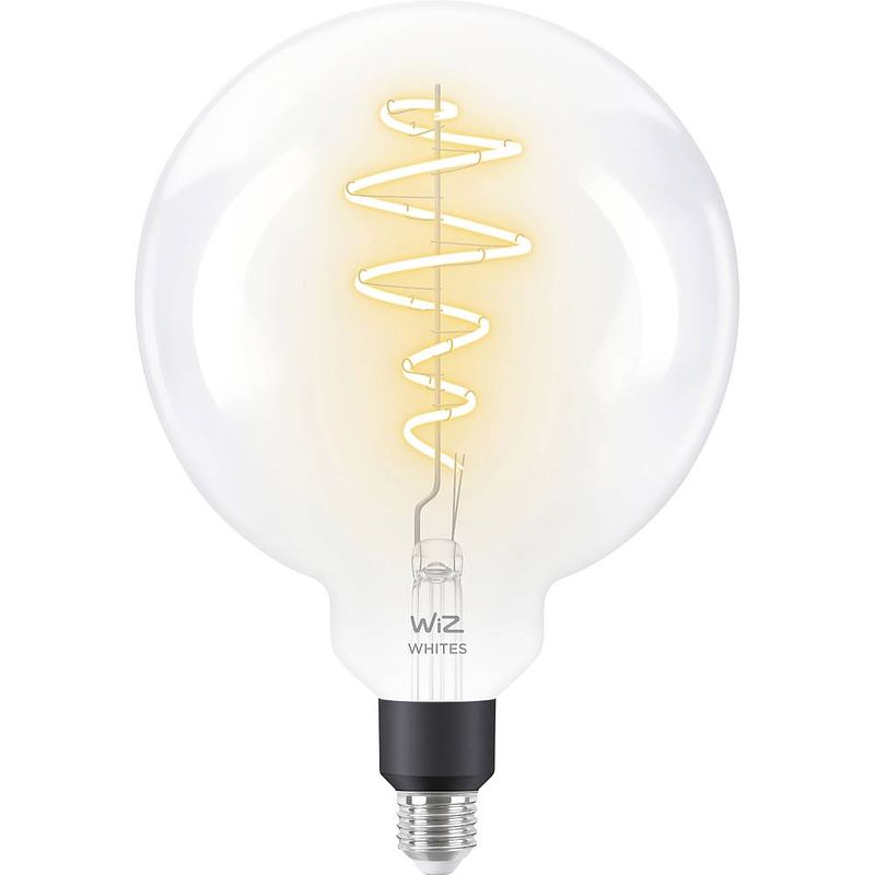 Foto van Wiz 871869978673101 led-lamp energielabel g (a - g) e27 6.7 w = 40 w warmwit tot koudwit besturing via app 1 stuk(s)