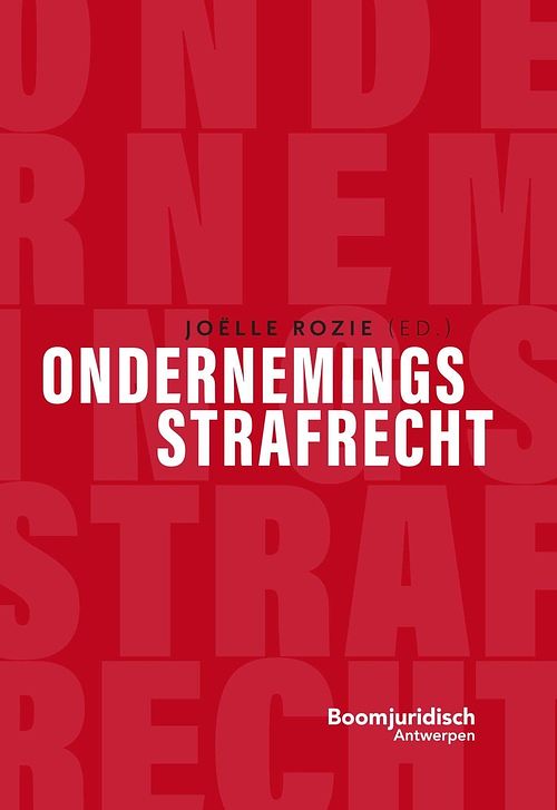 Foto van Ondernemingsstrafrecht - - ebook