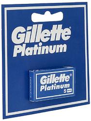 Foto van Gillette platinum scheermesjes
