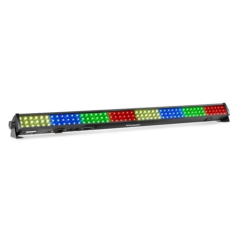 Foto van Led bar - beamz lcb144 mkii - met 144 rgb led'ss verdeeld over 8 secties - dmx