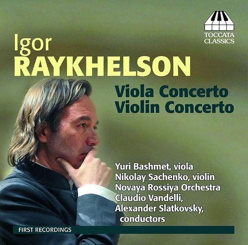 Foto van Raykelson: viola concerto & violin concerto - cd (5060113441300)