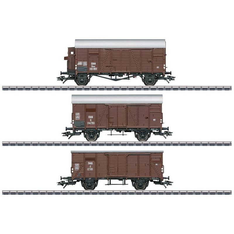 Foto van Märklin 46398 h0 set van 3 goederenwagens rh 1020 van de öbb