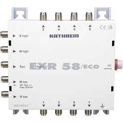 Foto van Kathrein exr 58/eco satelliet multiswitch ingangen (satelliet): 5 (4 satelliet / 1 terrestrisch) aantal gebruikers: 8