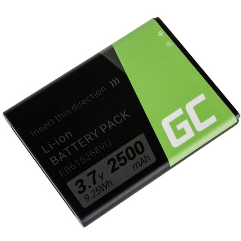 Foto van Green cell telefoonaccu samsung galaxy note n7000 i 2500 mah