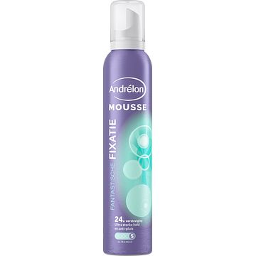 Foto van 1+1 gratis | andrelon styling mousse fantastische fixatie 200ml aanbieding bij jumbo